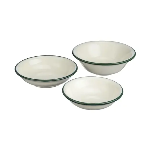 Салатник скошенный край, Bonna, Linea, Зеленый, 16 см, h 5,3 см, 400 мл