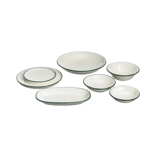 Салатник скошенный край, Bonna, Linea, Зеленый, 16 см, h 5,3 см, 400 мл