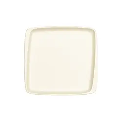 Тарелка квадратная без полей, Bonna, White, l 15 см, b 14 см