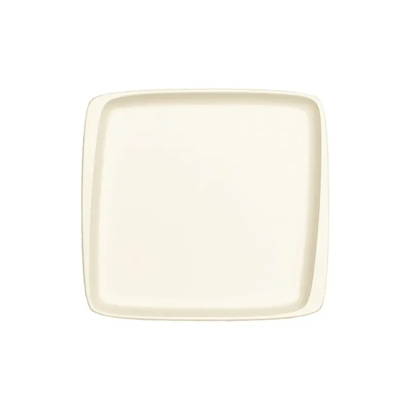 Тарелка квадратная без полей, Bonna, White, l 15 см, b 14 см