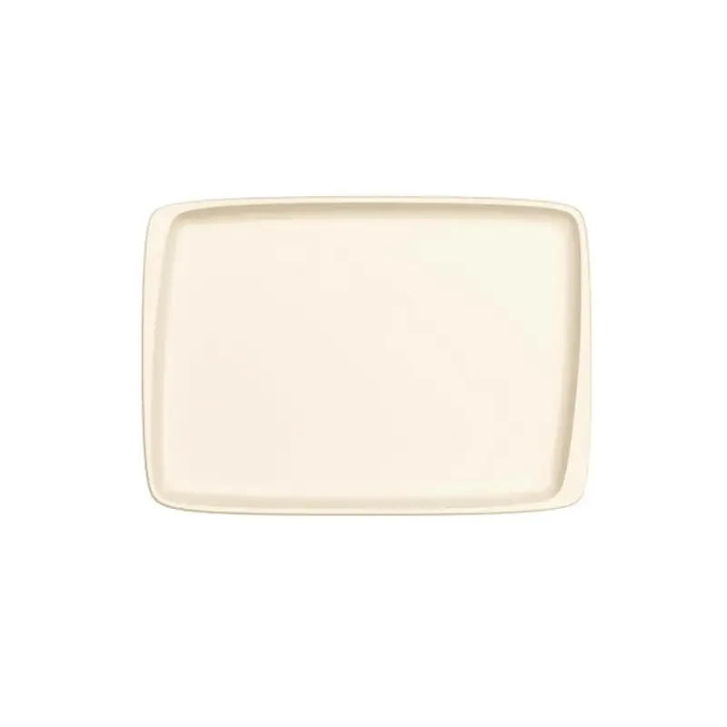 Блюдо прямоугольное, Bonna, White, l 23 см, b 16 см