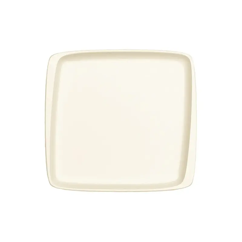 Тарелка прямоугольная без полей, Bonna, White, l 22 см, b 20 см