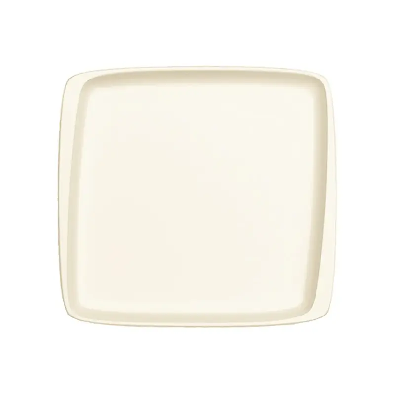 Тарелка прямоугольная без полей, Bonna, White, l 27 см, b 25 см
