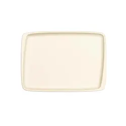 Блюдо прямоугольное, Bonna, White, l 36 см, b 25 см