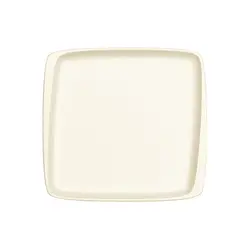 Тарелка квадратная без полей, Bonna, White, l 32 см, b 30 см