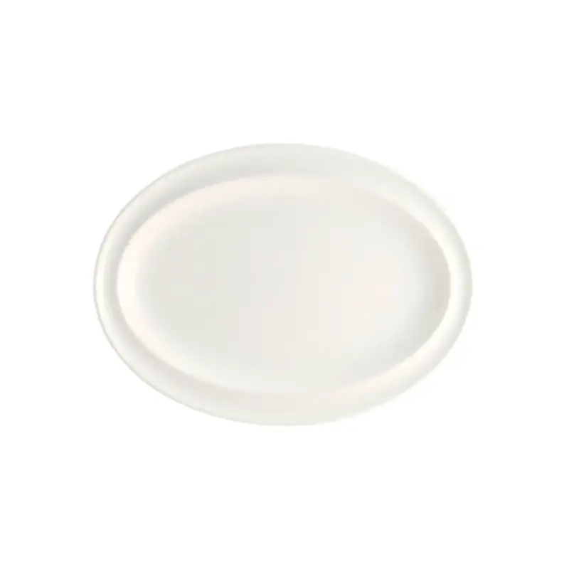 Блюдо овальное, Bonna, White, l 32 см, b 23.5 см
