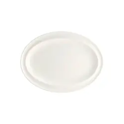 Блюдо овальное, Bonna, White, l 32 см, b 23.5 см