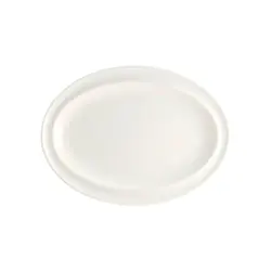 Блюдо овальное, Bonna, White, l 35 см, b 26 см