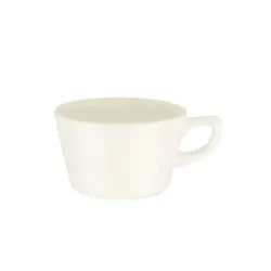 Чашка чайная, Bonna, White, 250 мл, d 10 см, h 6.2 см, (блюдце 62958)