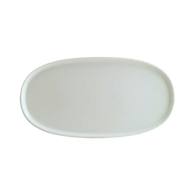 Блюдо овальное, Bonna, White, l 30 см, b 15.5 см