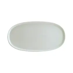 Блюдо овальное, Bonna, White, l 30 см, b 15.5 см