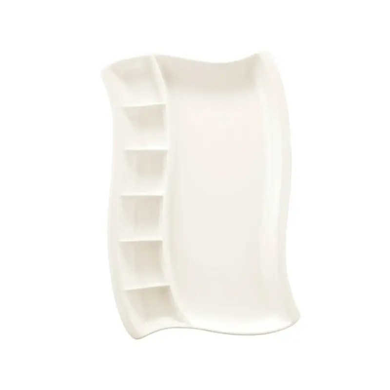 Менажница прямоугольная, 7-и секций , Bonna, White, l 34.5 см, b 32.5 см