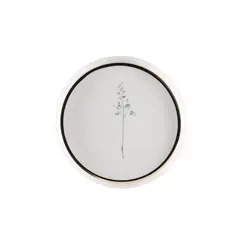 Тарелка пирожковая, цветок №8, Porland, Botanical, 18 см
