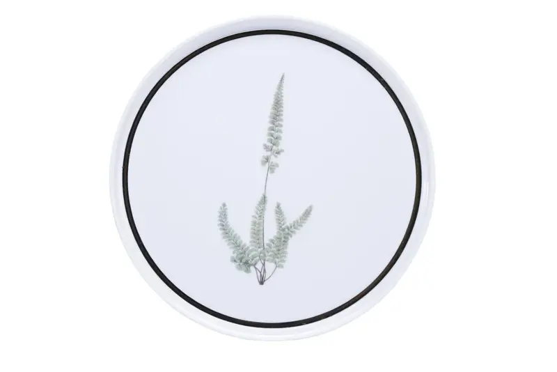 Тарелка десертная, цветок №1, Porland, Botanical, 21 см