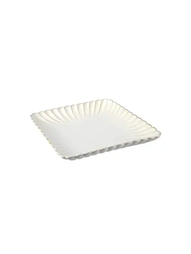 Тарелка квадратная, Carta, Fiore, 17.8 x 17.8 x 2.2 см