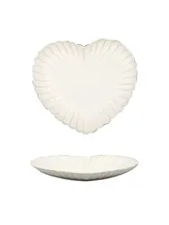 Тарелка для подачи в форме сердца, Carta, Fiore, 28.2 x 25.6 x 3 см