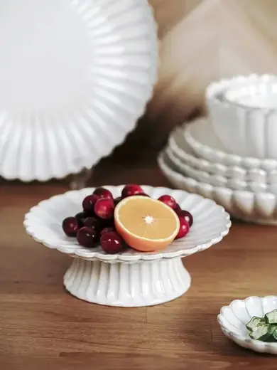 Тарелка на высокой ножке, Carta, Fiore, 18 x 5.8 см