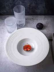 Тарелка глубокая / для пасты, Casa di Fortuna, Linea, 26 x 6.5 см, 250 мл