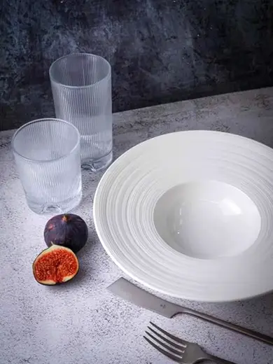 Тарелка глубокая / для пасты, Casa di Fortuna, Linea, 26 x 6.5 см, 250 мл