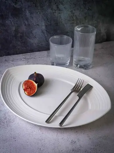 Блюдо овальное, Casa di Fortuna, Linea, 36 x 28 x 3.5 см