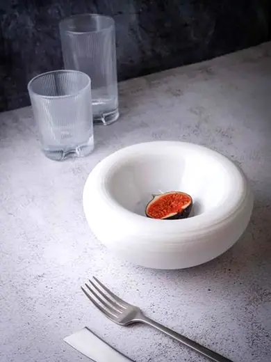 Блюдо "бублик", Casa di Fortuna, Linea, 17.5 x 8 см, 200 мл