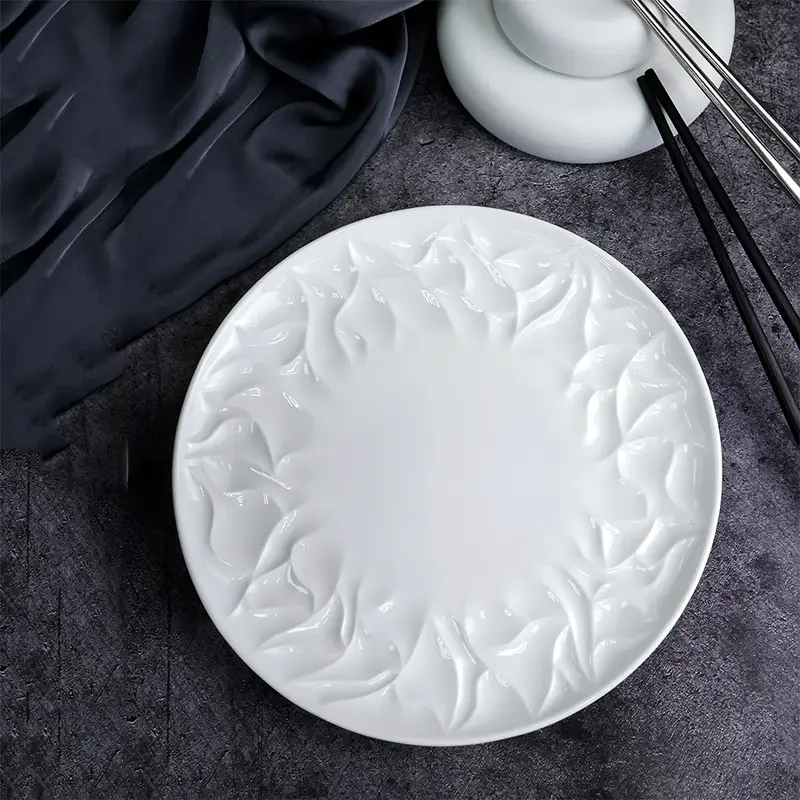 Тарелка мелкая, Casa di Fortuna, Origami, d 20.5 см, h 2 см