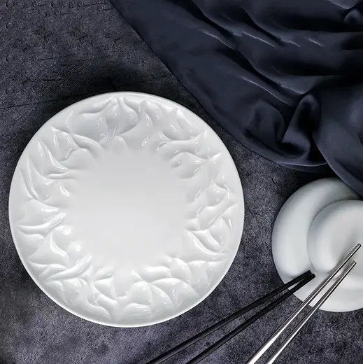 Тарелка мелкая, Casa di Fortuna, Origami, d 20.5 см, h 2 см