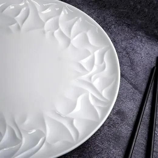 Тарелка мелкая, Casa di Fortuna, Origami, d 20.5 см, h 2 см