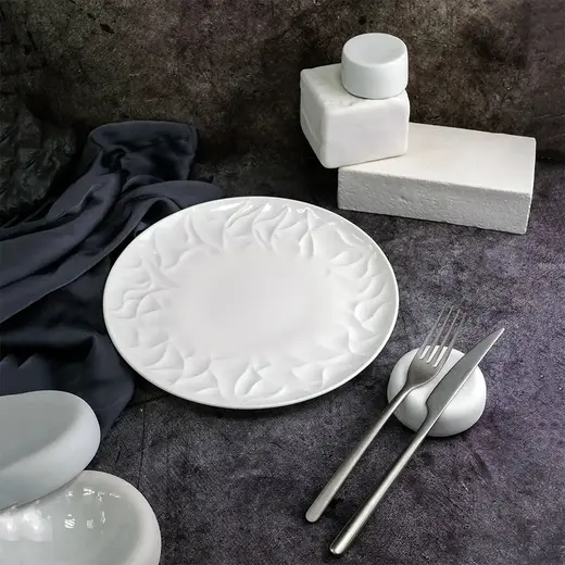 Тарелка мелкая, Casa di Fortuna, Origami, d 25.5 см, h 2.3 см