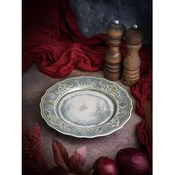 Тарелка мелкая, Casa di Fortuna, Vintage, 23 x 2 см