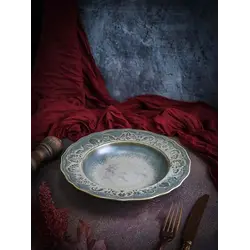 Тарелка глубокая / для пасты, Casa di Fortuna, Vintage, 26.5 x 5 см, 470 мл