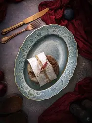 Блюдо овальное, Casa di Fortuna, Vintage, 37 x 27.6 x 5 см