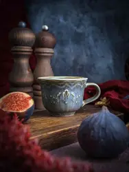 Чашка, Casa di Fortuna, Vintage, 7.3 x 9 x 5.5 см, 100 мл