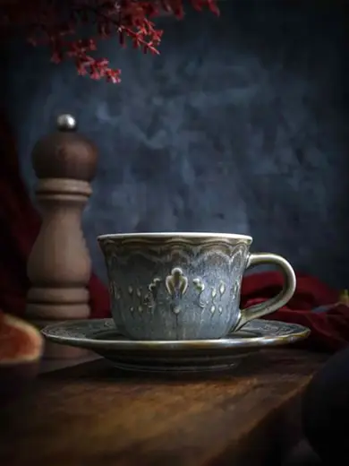 Чашка, Casa di Fortuna, Vintage, 7.3 x 9 x 5.5 см, 100 мл