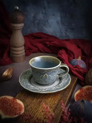 Чашка, Casa di Fortuna, Vintage, 7.3 x 9 x 5.5 см, 100 мл