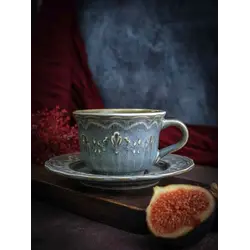 Чашка, Casa di Fortuna, Vintage, 9.2 x 12 x 6.3 см, 210 мл