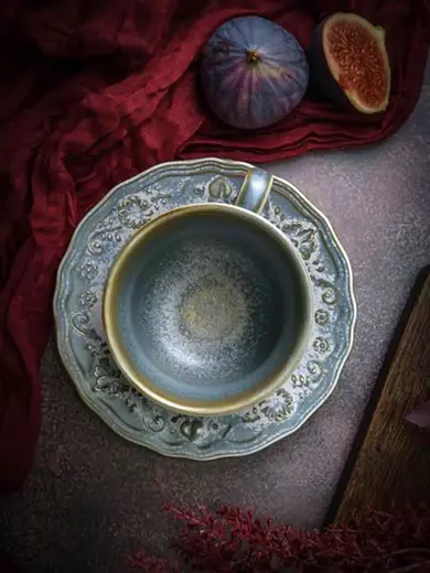 Чашка, Casa di Fortuna, Vintage, 9.2 x 12 x 6.3 см, 210 мл