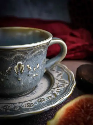 Чашка, Casa di Fortuna, Vintage, 9.2 x 12 x 6.3 см, 210 мл