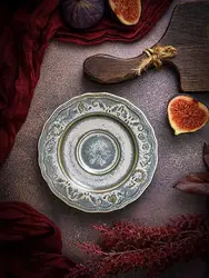 Блюдце, Casa di Fortuna, Vintage, 15 x 1.8 см, (для чашки CDF VN 10)