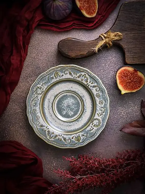 Блюдце, Casa di Fortuna, Vintage, 15 x 1.8 см, (для чашки CDF VN 10)