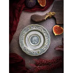 Блюдце, Casa di Fortuna, Vintage, 15 x 1.8 см, (для чашки CDF VN 10)