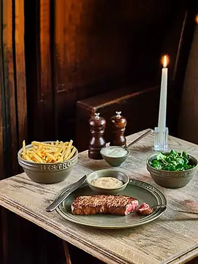 Чашка кофейная без ручки, Cosy & Trendy, Bistro Thyme Green, 6.6 x 6.1 см, 90 мл