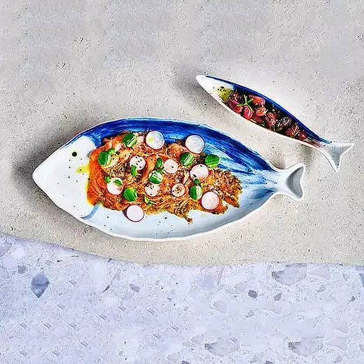 Блюдо, Cosy & Trendy, Coral, h 3.5 см, l 26.8 см, b 5 см