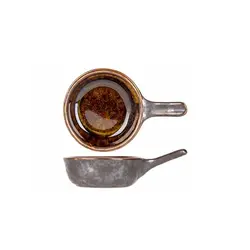 Соусник с ручками, Cosy & Trendy, Elements Mineral, h 3.7 см, l 10.5 см, b 6.5 см