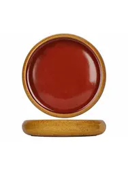 Тарелка с закругленным бортом, Cosy & Trendy, Elements Mustard, d 21.7 см, h 4.5 см