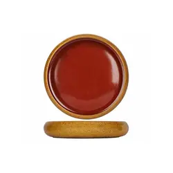 Тарелка с закругленным бортом, Cosy & Trendy, Elements Mustard, d 21.7 см, h 4.5 см