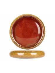 Тарелка с закругленным бортом, Cosy & Trendy, Elements Mustard, d 16.6 см, h 3.8 см