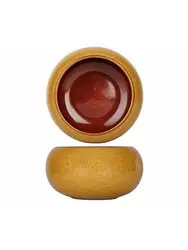 Соусник с закругленным бортом, Cosy & Trendy, Elements Mustard, d 8.3 см, h 6 см