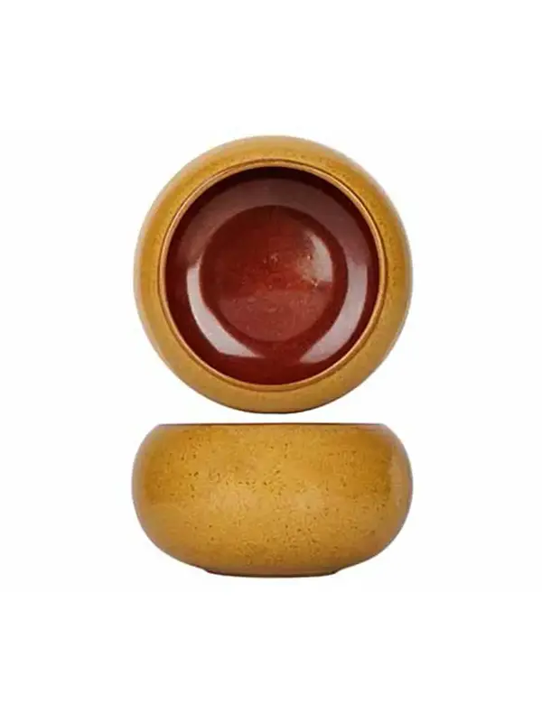 Соусник с закругленным бортом, Cosy & Trendy, Elements Mustard, d 8.3 см, h 6 см