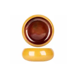 Салатник с закругленным бортом, Cosy & Trendy, Elements Mustard, d 12.6 см, h 5.9 см